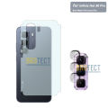 2 in 1 Infinix hot 50 pro Back Matte Protector + Camera Lens Protector Soft Nano 9H Flexble Sheet & Vinyl Lamination wrap paper For hot 50 pro - Transparent. 
