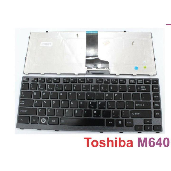 Laptop Notebook Keyboard Toshiba Satellite P745 Series P/N PK1301W1D00 –  Black