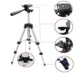 3110 Tripod Foldable Stand With Mobile Holder For DSLR Camera OR Mobile Phone.. 