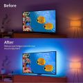 Govee Smart LED Strip Lights for Bedroom, 5M/16.4ft WiFi LED Strip Lighting Work with Alexa Google Assistant, 16 Million Colors with App Control and Music Sync LED Lights for Party, 1 Roll of 16.4ft. 