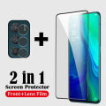 2 In 1 for Moto G42 4G Screen Protector Tempered Glass Film + Motorola Moto G42 Lens Protector Glass Film. 