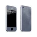 Iphone 4S Grey Brushed Metal Texture Mobile Skin. 