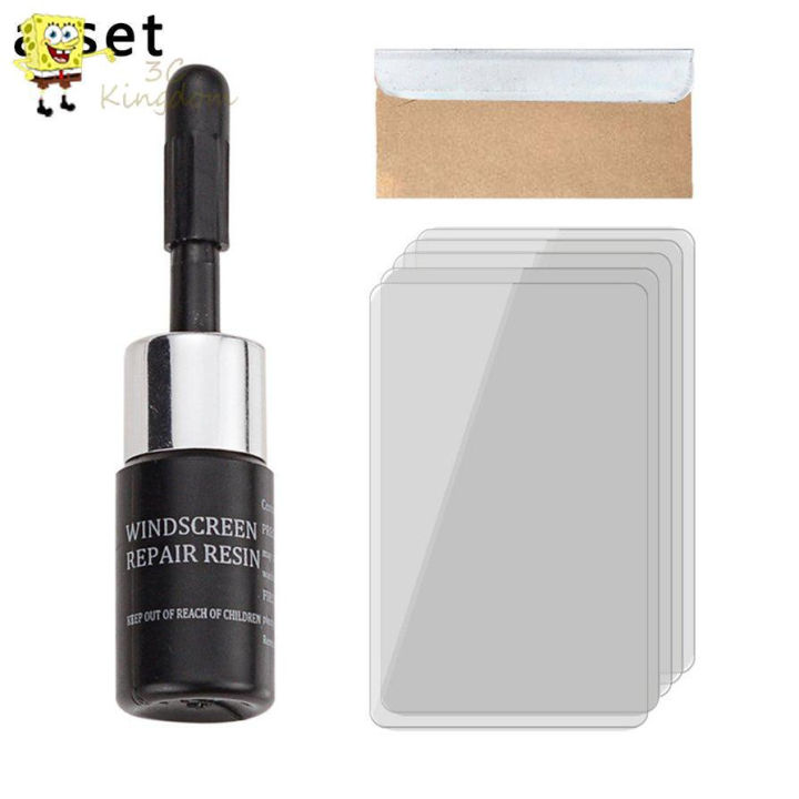 【linfang store】(NEW)Automobile glass repair tool windshield repair agent repair liquid DIY Window Repair Tool 3CKINGDOM *