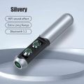 HLstar®BQ40 Airpods_Pro Stereo True Wireless Earphone TWS -Airdots True Wireless Bluetooth V5.3 Stereo Bass Handsfree, Earbuds With Mic & Charging Case 3 to 4 Hours Battery Life - Simple and Extraordinary, Born For Music-Lightweight and Imported. 