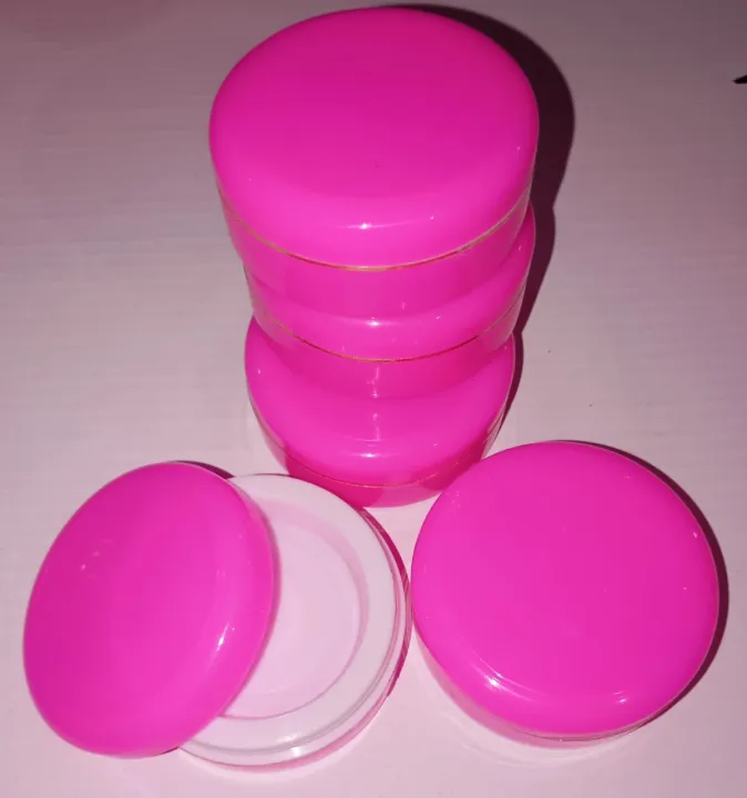 18%20Gram%20Pack%20of%208%20Mini%20Pink%20Empty%20Cosmetic%20Jar%20Concentrate%20jar%20-%20Image%202