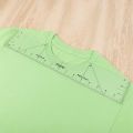 2 Pack T Shirt Ruler Guide T Shirt Alignment Tool T-Shirt Vinyl Guide for DIY Vinyl - T-Shirt Centering Tool. 
