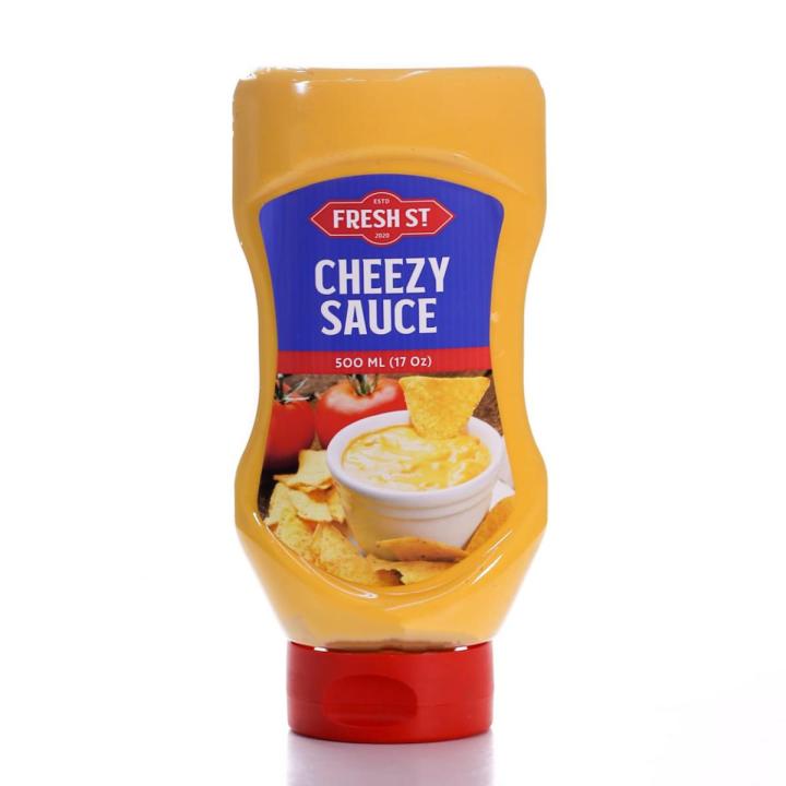 FRESH ST CHEEZY SAUCE – 500ML | Daraz.pk
