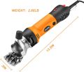 Pet Clippers Electric Sheep Clipper Sheep Shears 6 Speed Settings Comfortable Holding Electric Sheep Trimmer for Horses Goats Long-hair Dogs. 