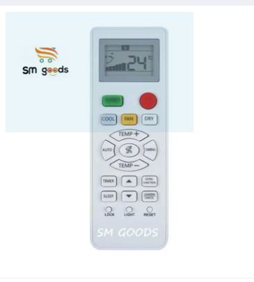 Haier DC Inverter AC Remote Control