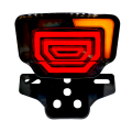 Motorcycles Bike Fancy Tail Back Light Running DRL Light with left right Indicator Multifunctional LED 70cc And 125cc LED - NF MART. 