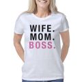 Wife Mom Boss Women's Classic T-Shirt. 