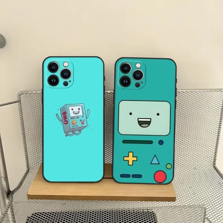 Adventure Time Cute Beemo BMO Jake Finn Phone Case For Iphone 11 Pro Max 12 Mini 13 14 X Xr Xs 6 6s 8 7 Plus Silicone Back Cover