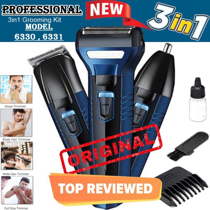 NEW 6330 6331 Hair Clipper Razor Shaver Nose Trimmer in