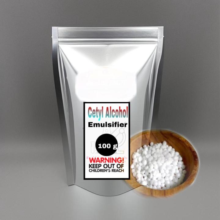 Cetyl Alcohol 100g, Emulsifier and Thickening agent for Cosmetics, Stabilizer