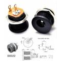 5pcs DC-022 DC Power Jack 5.5x2.1mm Socket connector. 