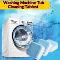 Pack of 12 Tablets Washing machine cleaner tablet tub cleaner drum cleaner tablet front and Top load washing machine cleaner automatic washing machine cleaner. 