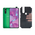 Infinix S5 Pro Back Paper BWS ST098 Sami-Transperent Sheet Anti-stain Back With Side Wrap Cover. 