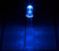 Pack of 10 PCS 5mm Blue Color Crystal LED Light Emitting Diode Set In Pakistan. Leds Light. LED Light. LED indicator Light. 