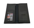 Luxury Men Utra-Thin Long Wallet Woven Pattern Multi-Card Male Clutch. 