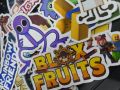 ROBLOX Premium Glossy Stickers 25pcs Pack ideal for journaling skateboard notebook mobile case. 