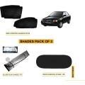 SUZUKI BALENO COMPLETE SHADES FOR CAR PACK OF 3 ,SIDES WINDOW SHADES 4PCS ,REAR WINDOW SHADE 1PC, WINDSCREEN SILVER SUN SHADE 1PC. 