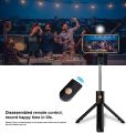3-in-1 Professional Phone Camera Tripod Stand Holder - Extendable Bluetooth Selfie Tripod Phone Stand -Suitable Smartphone Stand- HIGH Quality Mobile holder /Mobile Holder Tripod/Selfie Stick Best Gift For Anyone. 