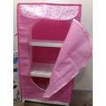 My Baby 3 Shelves Kids Folding Wardrobe / Almari. 