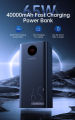 Romoss Power Bank 40000 mAh 65W PD Fast Charging Laptop Charging Power Bank For Mobile Phone & Laptop. 