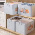 Large Capacity Non-Woven Fabric Storage Baskets Kids Toys Organizer Clothes And Sundries Storage Box Cabinet Case Laundry Basket. 