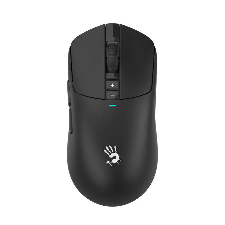 Bloody R72 Pro Duo Dual Mode Wireless Gaming Mouse - 2.4GHz / USB Connection - PAW3395 PRO Sensor - 26000 CPI Resolution - 1000Hz Full Speed - Black