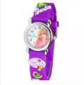 Barbie Watch with Silicone Band Barbie Character | Hot selling 3D Barbie Strap Baby Girls Watch. 