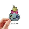 Cartoons Lilo Stitch Lovely Stitch On the iron Heat transfer Patches for T-shirt bag shose Stitch Patch stickers embroideryBasketball. 