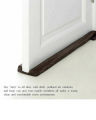 Flexible Door Dust Stopper -Twin Door Draft Dodger Guard, Energy Saving Protector Doorstop Home Décor, 95CM Door Draft Dodger. 
