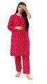 Noor Fatima’s Premium 3D Block Print Linen 2-Piece Suit for Women and Girls. 