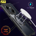 Nanu For Tecno Spark Go 1 4G [The Beatles] Compatible with Magsafe Phone Case Shockproof Slim Soft Cover Transparent Back Protection Casing + Silicone Lanyard. 
