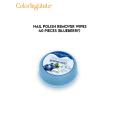 Color Institute Nail Polish Remover Wipes 40 Pieces Acetone Free With Vitamin E Moisturising Gentle. 