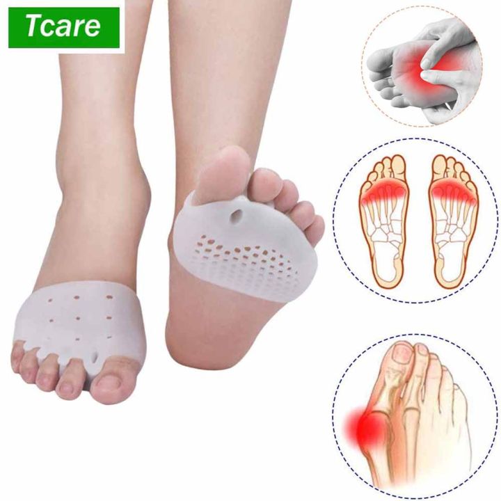The best choice for capsulitis support gel foot pads Tcare foot care brace, natural toe correction with toe separators, anti-bum bunion, suitable for both men and women Buried Buzie
