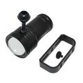 Professional Diving Photographic Flashlight Handle Mount Scuba Flash Light U-Type Handle Mount. 