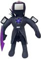 Skibidi Toilet Plush, Upgrade Titan TV Man Plush, Skibidi Toilet Toy BruberryBe. 