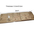 Childrenworld Engaging Wooden Fighter Game Fast-paced Bamboo Battle Balloon Game with Wooden Fencing Puppets Thrilling Balloon Fight Fun Toy Balloon Bamboo Battle Game. 
