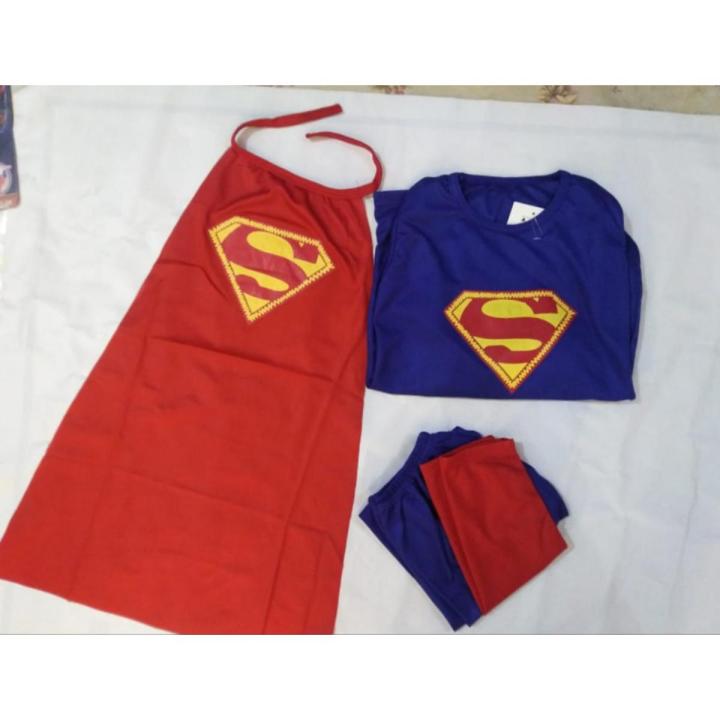 superman costume for kids age 2-8 years