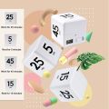 Cube Timer Kitchen Timer Time Management Timer Gravity Sensor Flip for Time Management and Countdown 25-5-45-15 Minutes. 