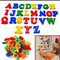 Pack Of Three Medium Size Magnetic Alphabet Letters, Numbers &Amp;Amp; Urdu Refrigerator Magnets Learning Toy. 