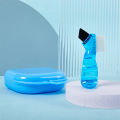 Denture Cleaning Brush Soft Multi-Layered Bristles False Teeth Brush Y-shape Oral Care Tool Teeth Brushes Denture Box Demoo. 