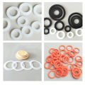 4 sealing 6 parts nitrile silicone gasket, shower hose, water pipe rubber flat gasket. 