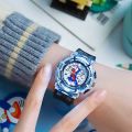 Cartoon Kids Spiderman Watch LED Light Kids Watches Gift for Boys Girls Students Watch Colorful Flash LED Light Watch. 