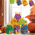Vibrant Colors Halloween Candy Bags Good Quality 10.5cm Paper Halloween Characters Paper Treat Bags Characters Paper Treat Bags. 