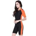 Women Half Swimming Suit Half Sleeves. 