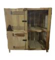 Cage for hen chicks Rabbit cats 2 portion size 2 1/2 ft x 2 1/2 ft. 