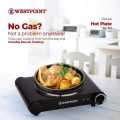 Westpoint Deluxe Hot Plate WF 261 - Black. 